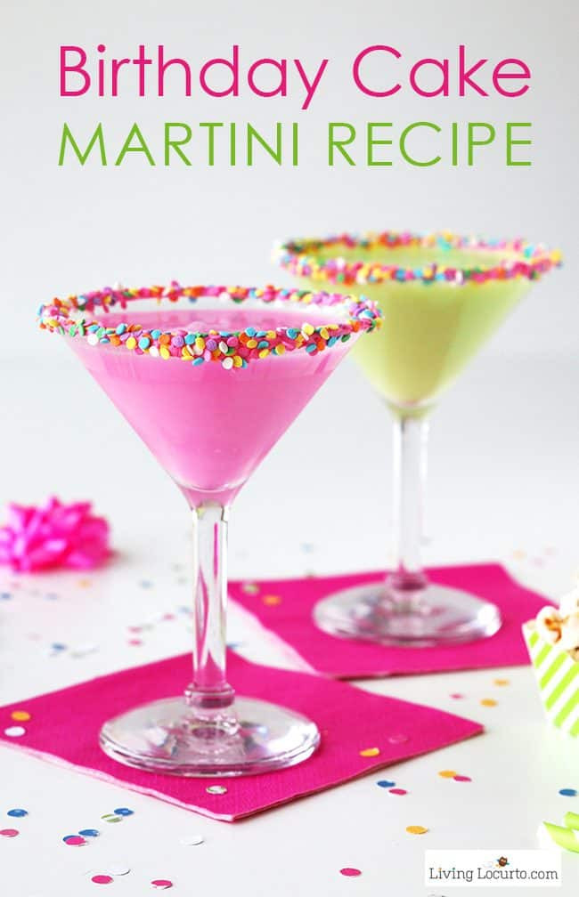 Birthday Cake Drink Recipe
 Birthday Cake Martini Recipe