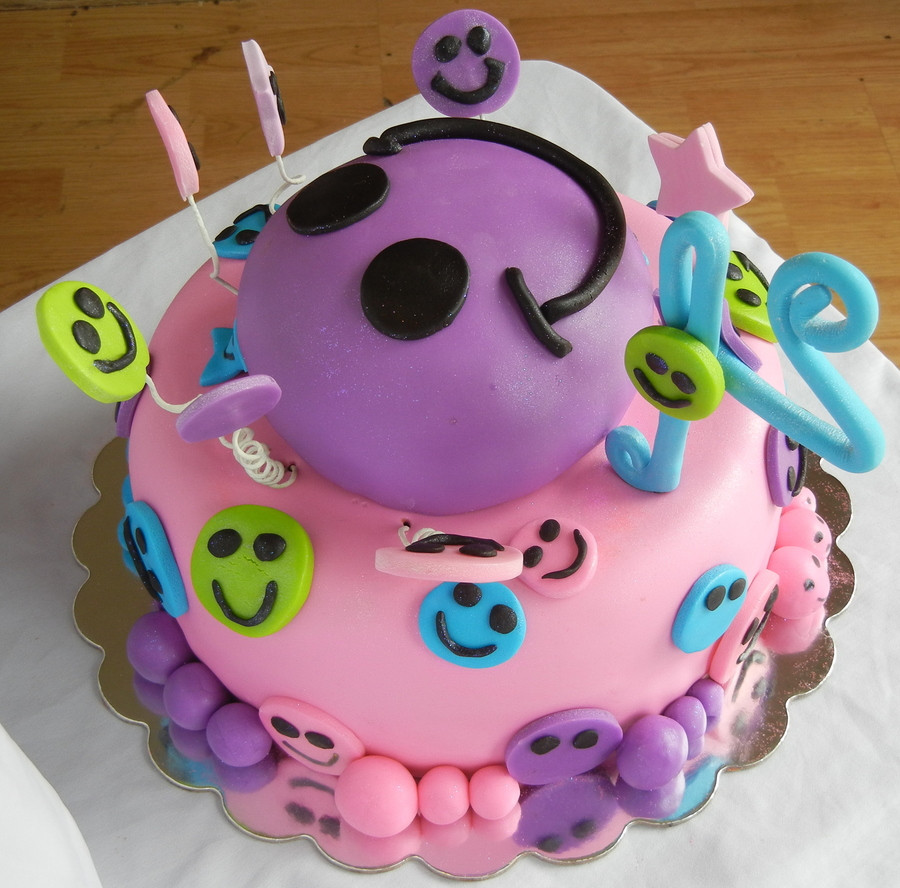 Birthday Cake Emoticon
 Smiley Face Birthday Cake CakeCentral