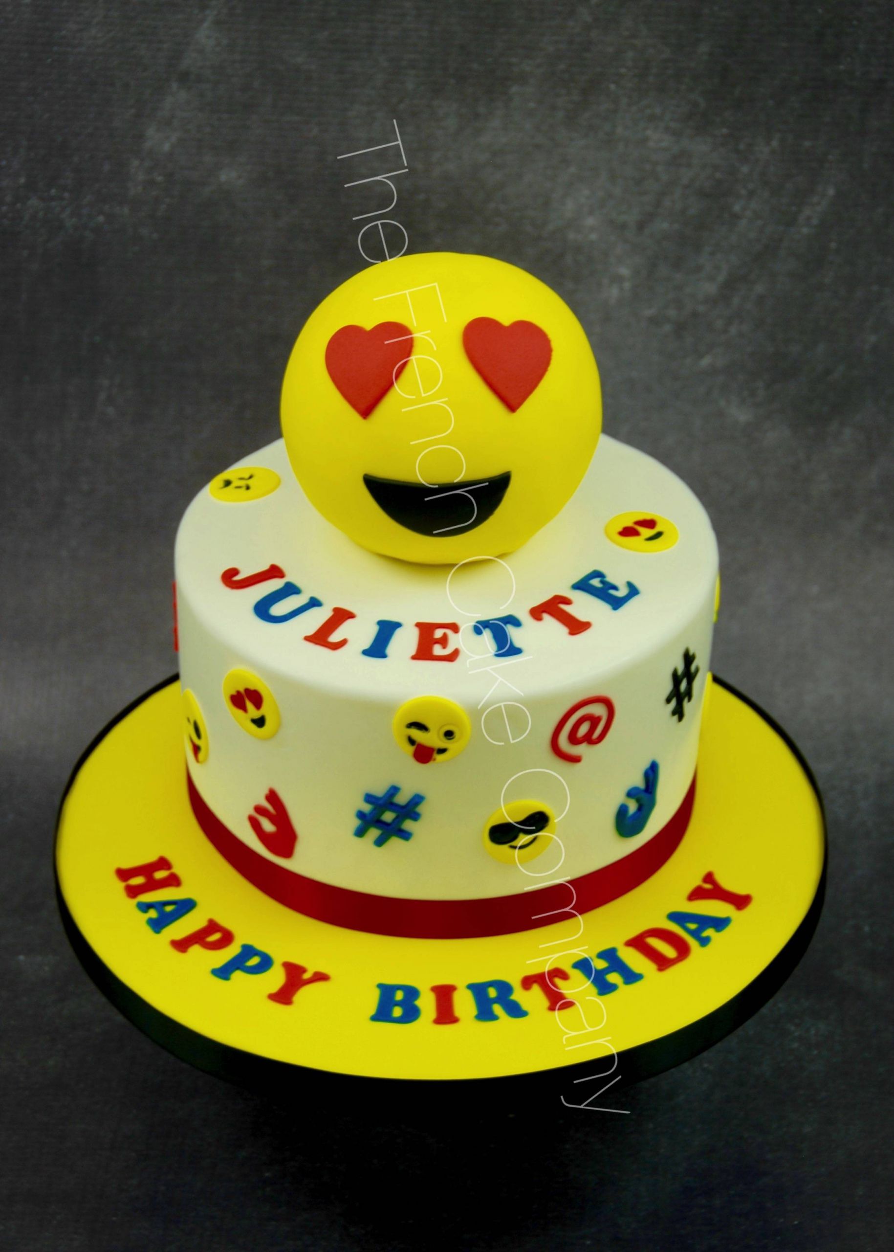 Birthday Cake Emoticon
 emoticon birthday cake The French Cake pany