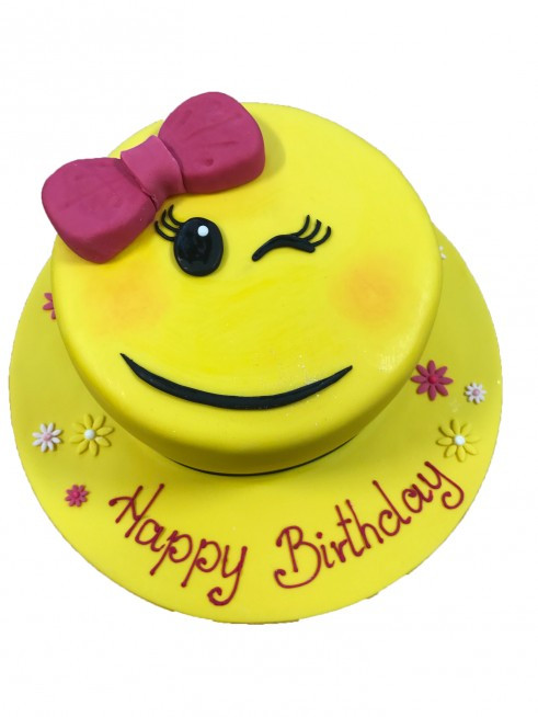 Birthday Cake Emoticon
 Smiley Birthday Cakes