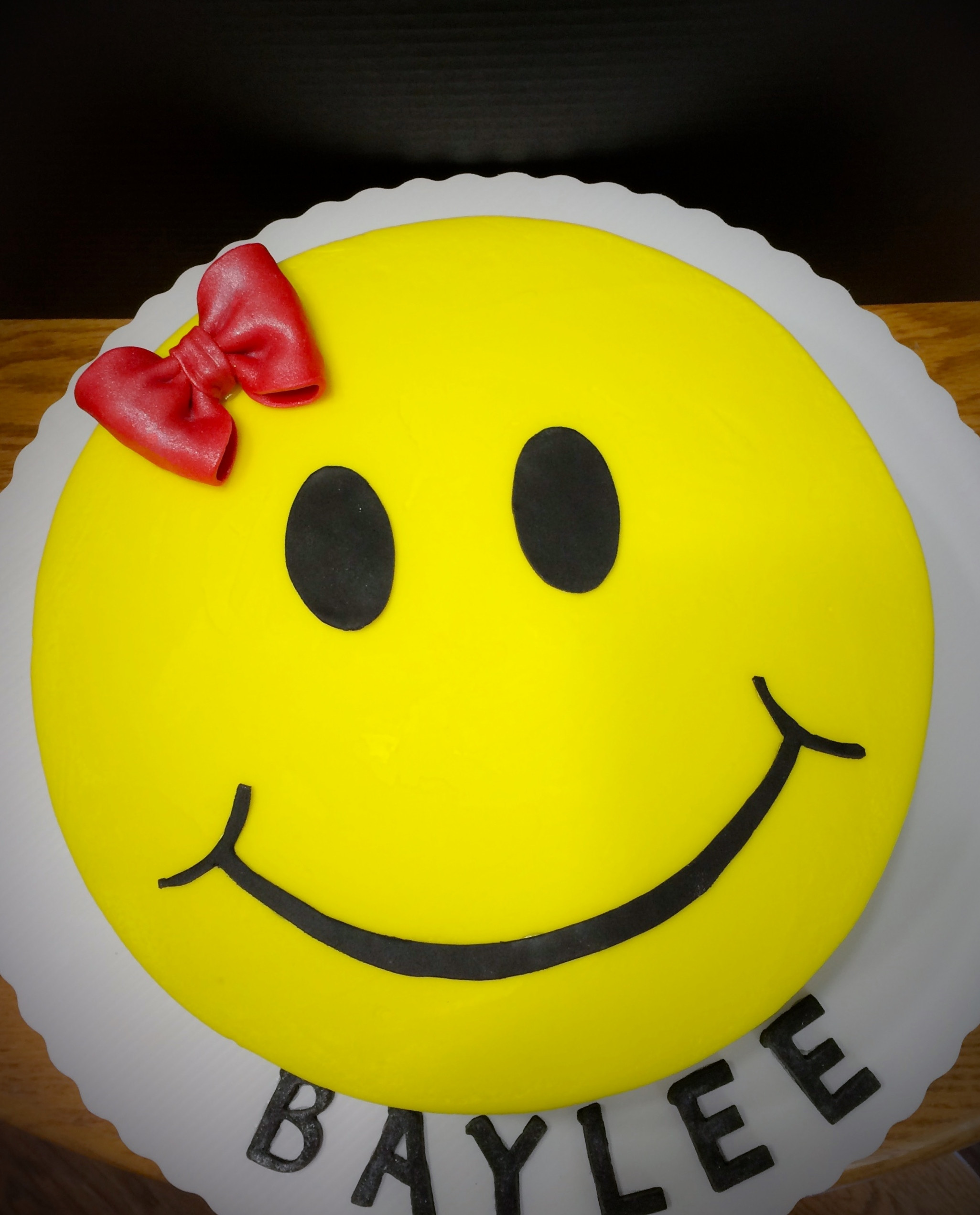 Birthday Cake Emoticon
 Smiley Face Birthday Cake CakeCentral