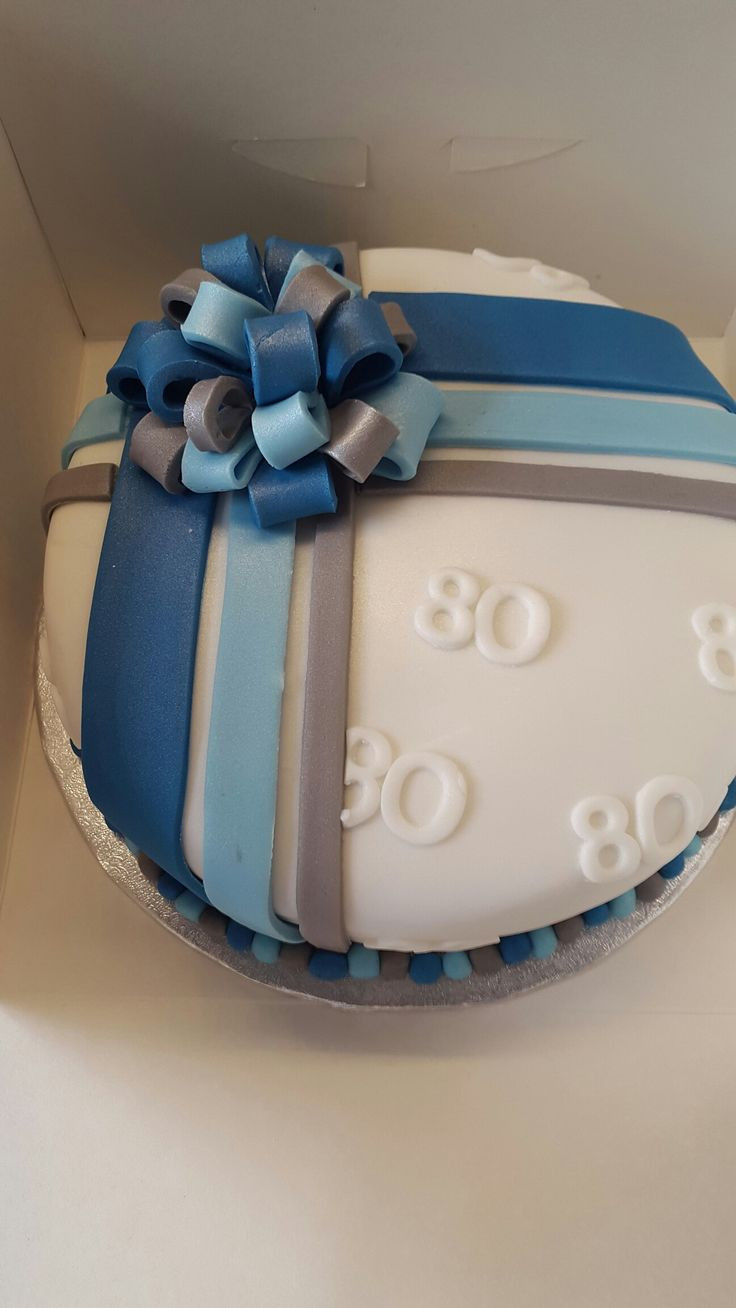 Birthday Cake For A Man
 Men s 80th birthday cake Party Ideas in 2019