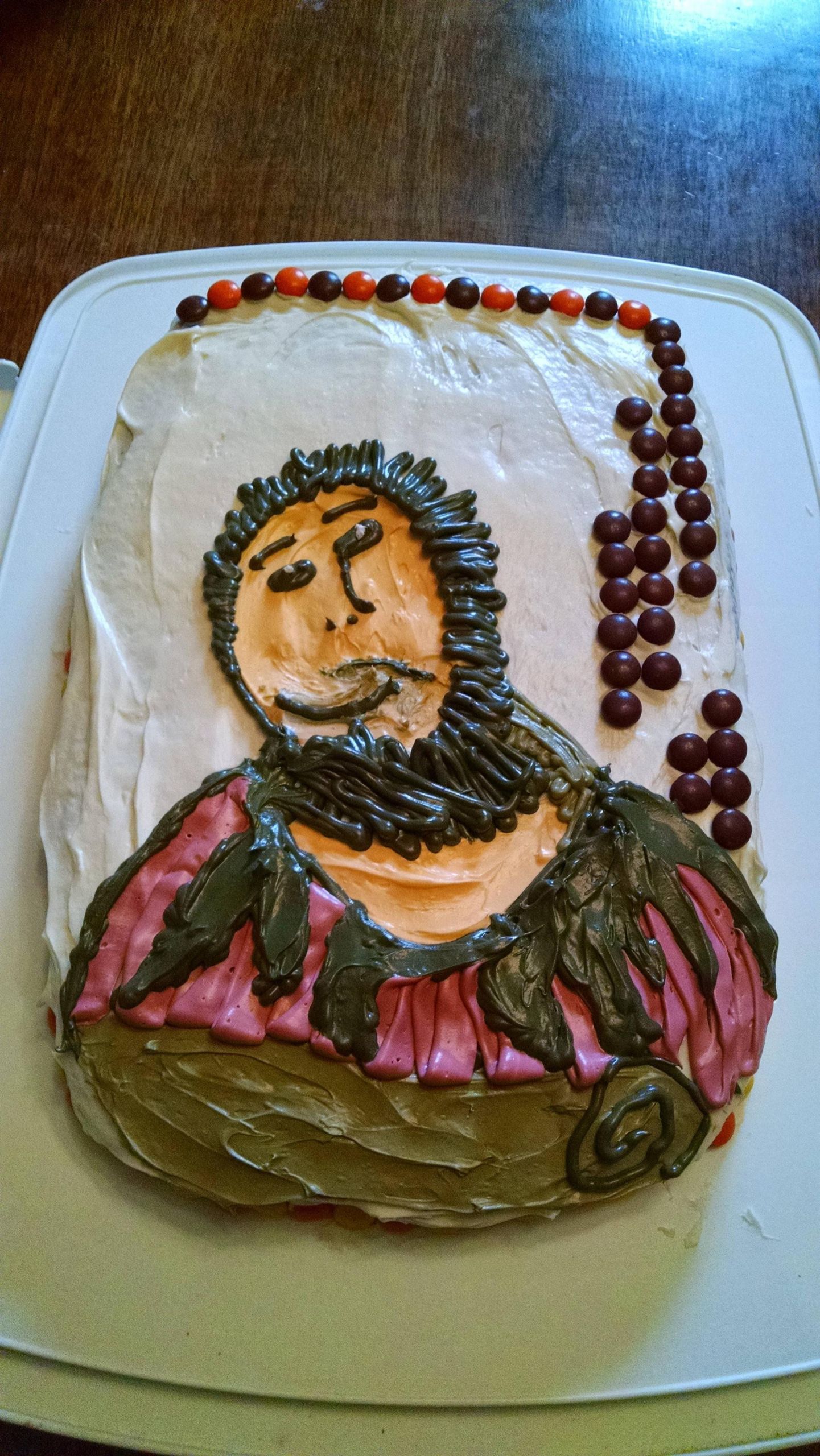 Birthday Cake For Jesus
 My boyfriend said he wanted a Reese s Pieces Rhesus Jesus