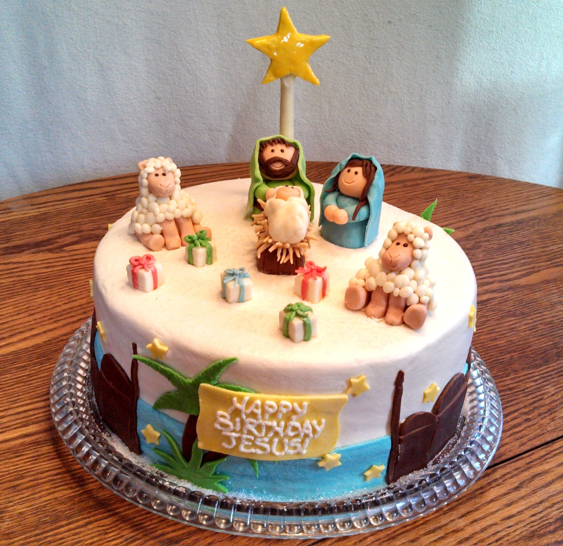Birthday Cake For Jesus
 Happy Birthday Jesus CakeCentral