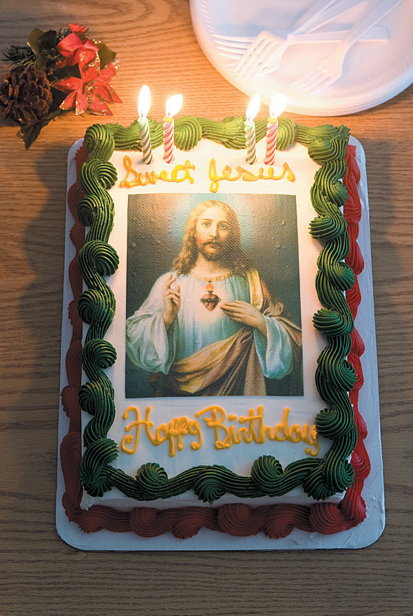 Birthday Cake For Jesus
 Image Odyssey Christ Cake