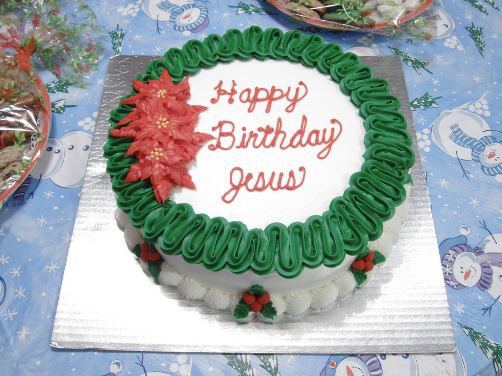 Birthday Cake For Jesus
 Don t For to Make a Christmas Birthday Cake for Jesus