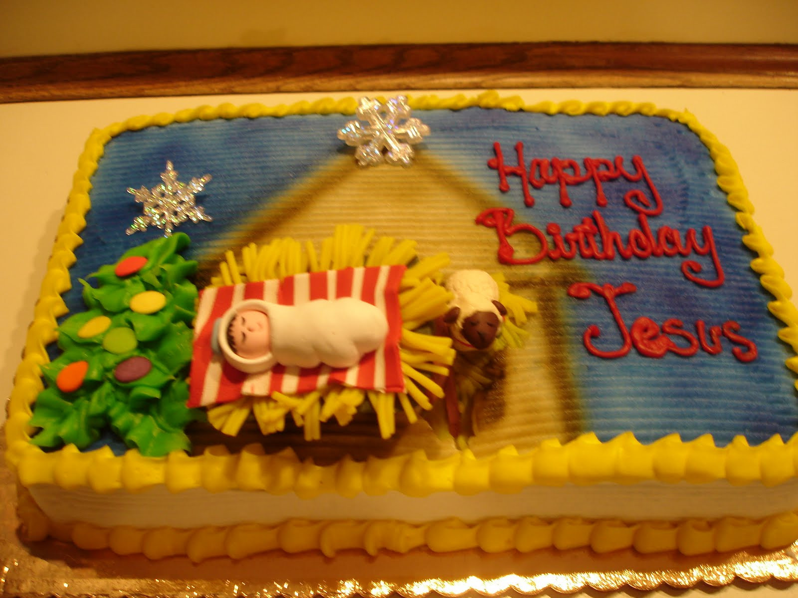 Birthday Cake For Jesus
 She Sparkles Happy Birthday Jesus Party
