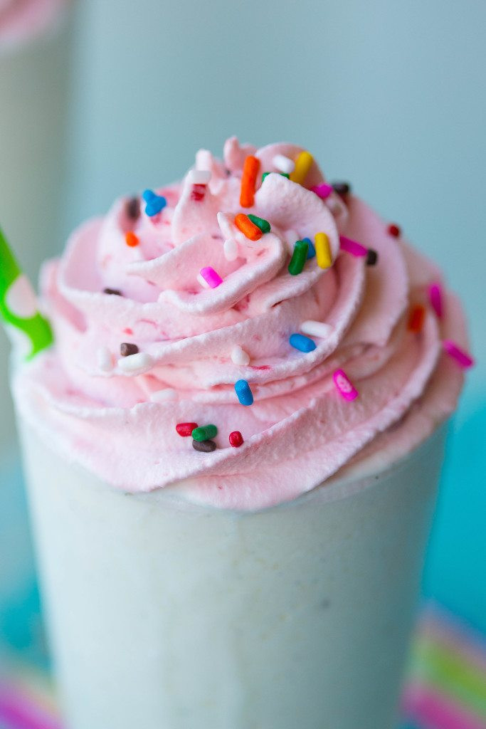 Birthday Cake Frappuccino Recipe
 Boozy Copycat Starbucks Birthday Cake Frappuccino