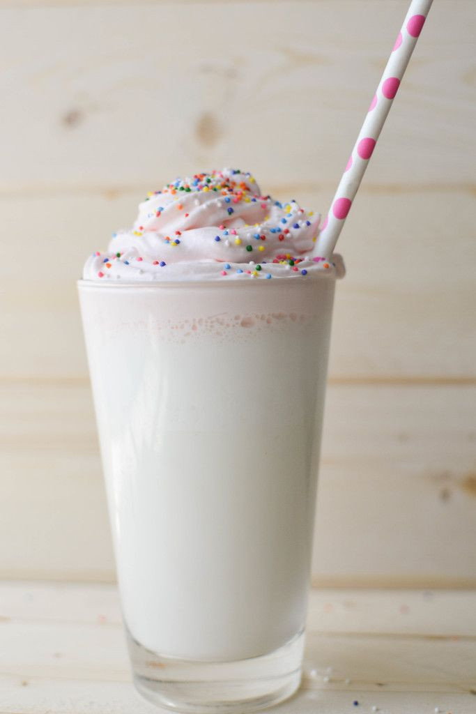 Birthday Cake Frappuccino Recipe
 Copycat Starbucks Birthday Cake Frappuccino