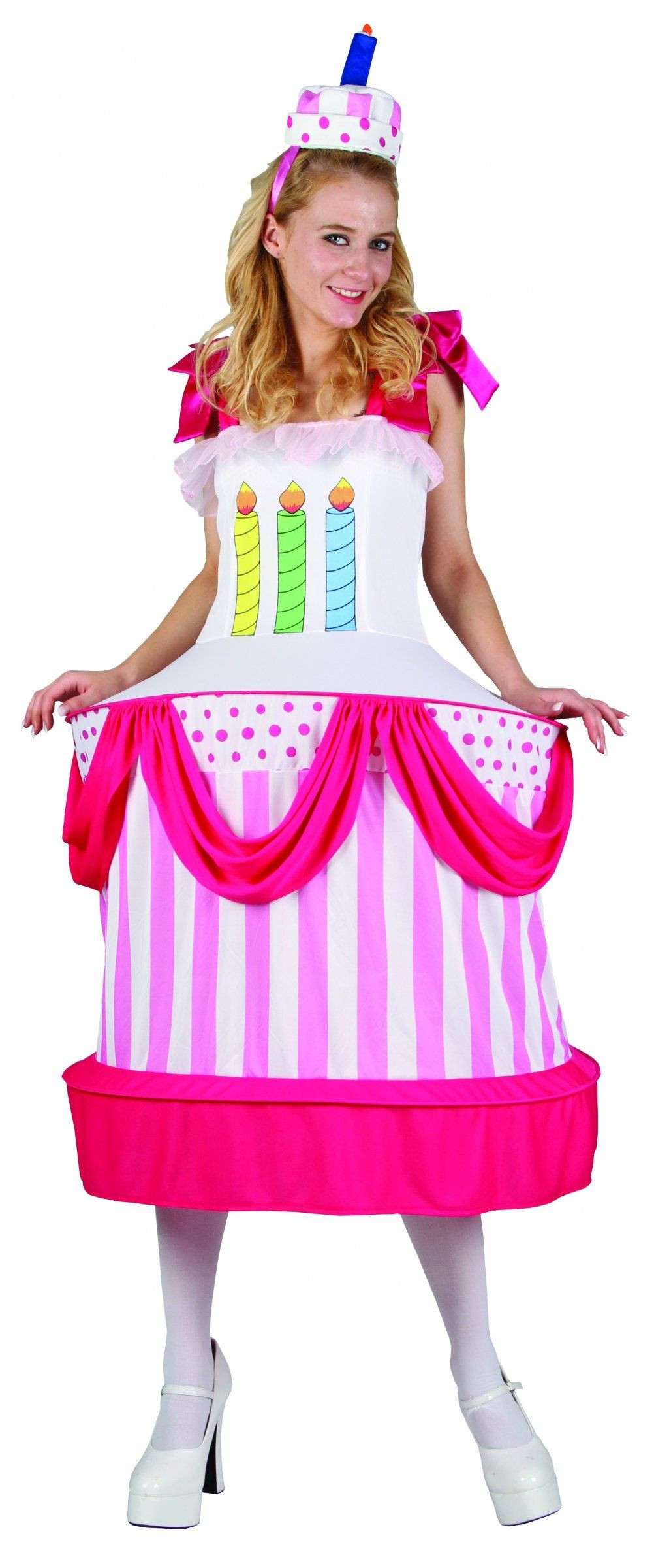 Birthday Cake Halloween Costume
 Birthday cake costume for women