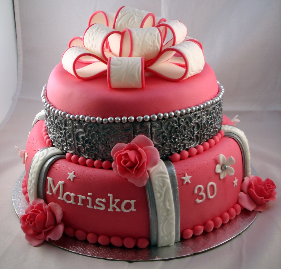 Birthday Cake Ideas For Women
 Birthday Cake For 30 Year Old Women CakeCentral
