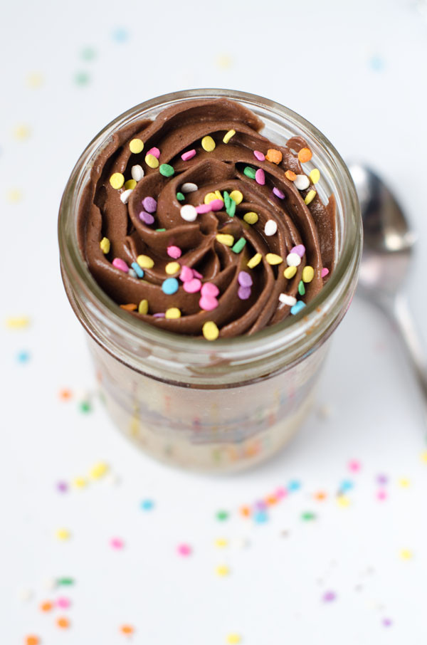 Birthday Cake In A Jar
 Birthday Cakes in a Jar