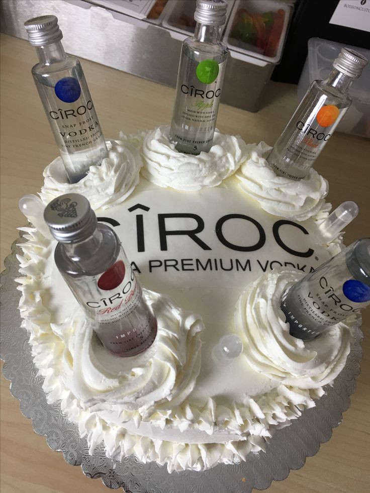 Birthday Cake Liquor
 Ciroc liquor cake Willie in 2019
