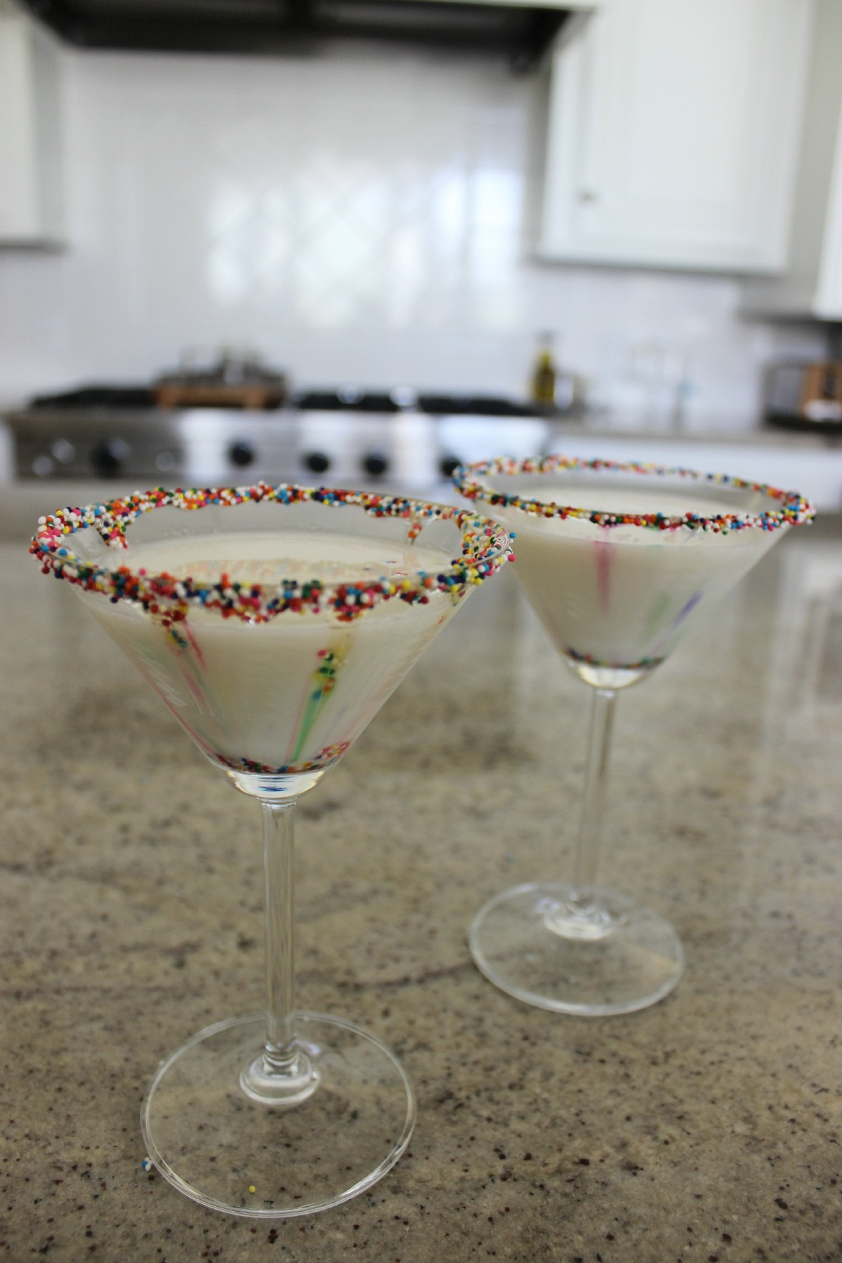 Birthday Cake Martini
 Fuzzy Friday Birthday Cake Martini