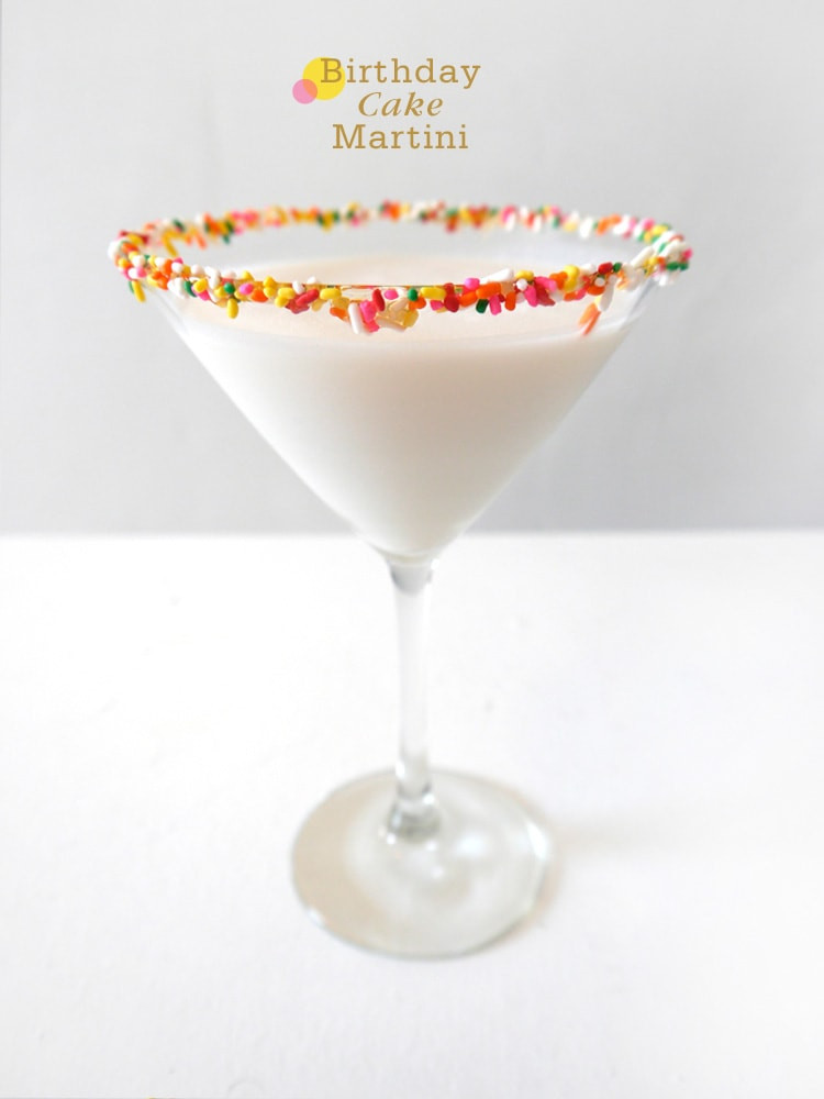 Birthday Cake Martini
 Birthday Cake Martini