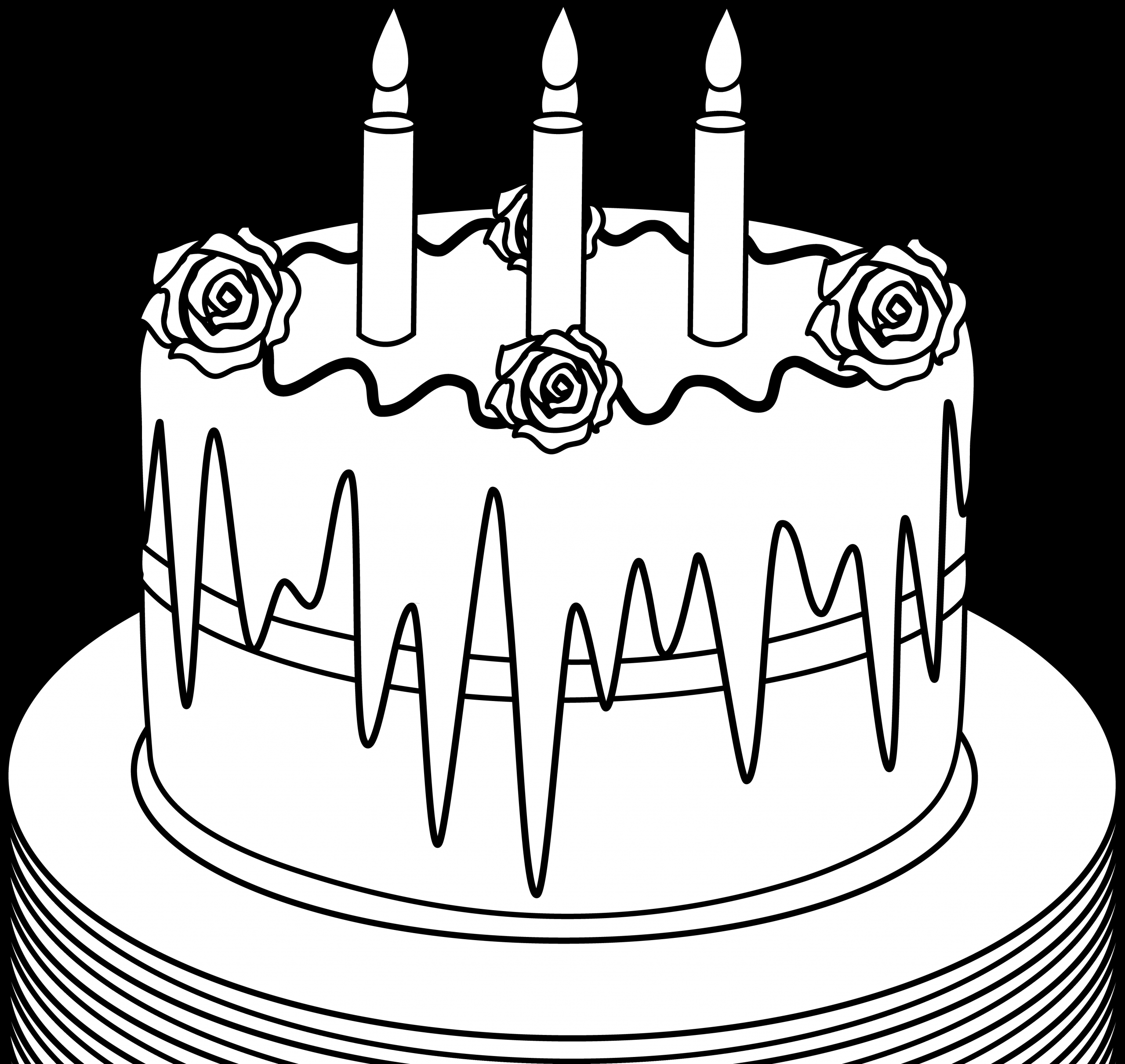 Birthday Cake Outline
 Birthday Cake Outline Free Download Clip Art