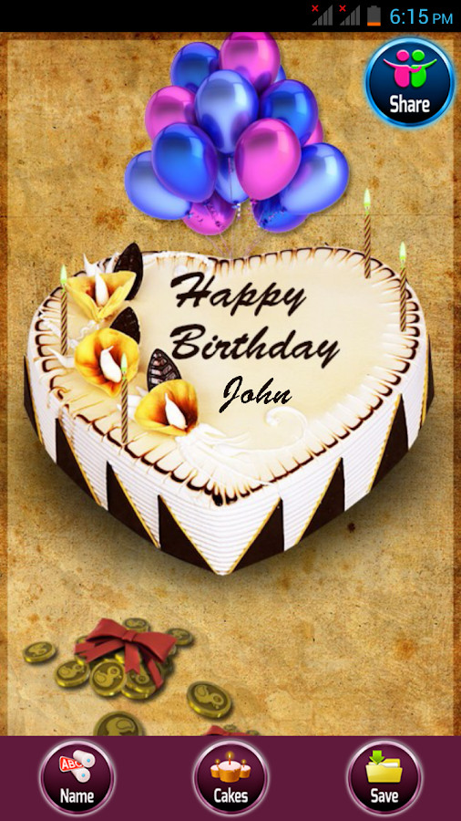 Birthday Cake Pictures With Names
 Name Birthday Cake Android Apps on Google Play