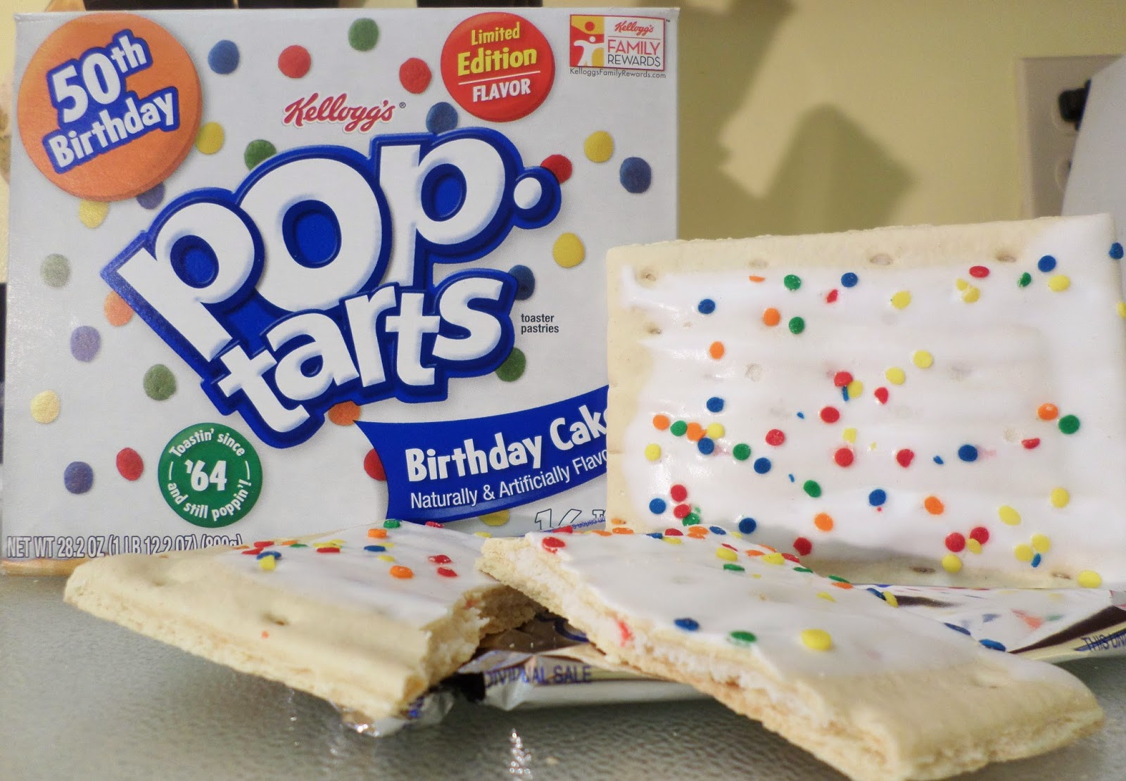 Birthday Cake Pop Tarts
 Peanut Butter and Awesome Review Limited Edition