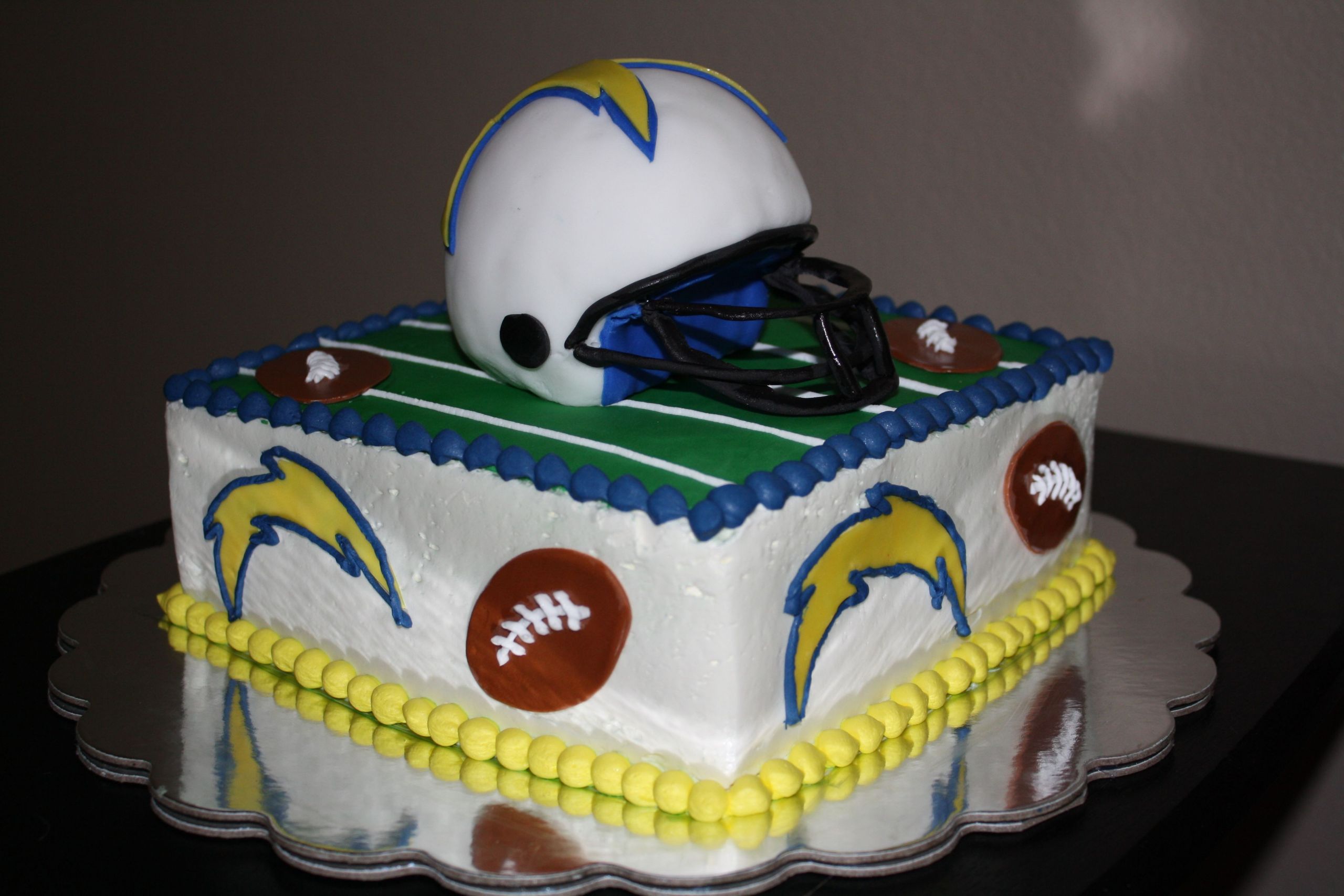 Birthday Cake San Diego
 chargers birthday cakes San go Chargers cake