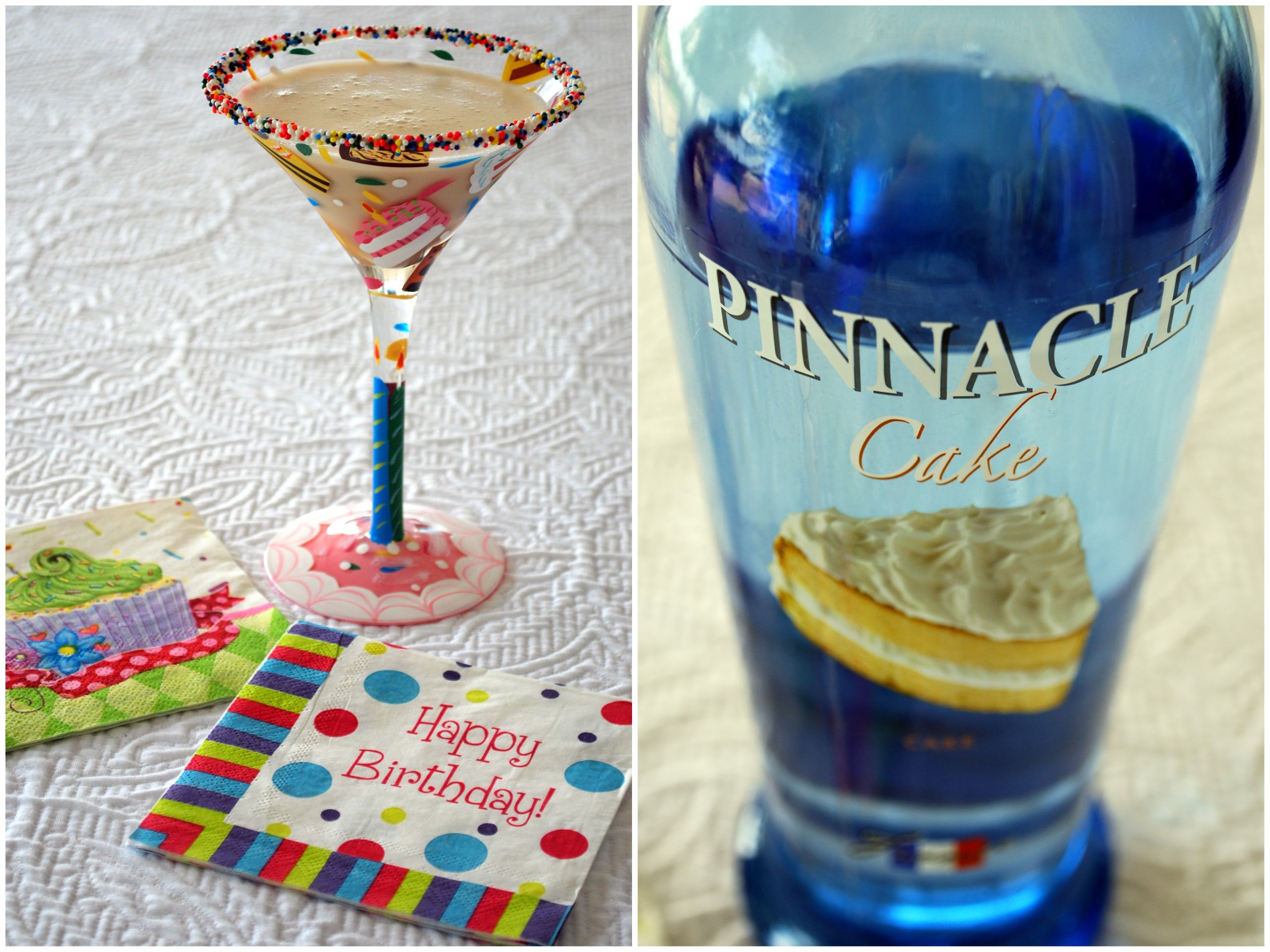 Birthday Cake Vodka Drinks
 birthday cake martini