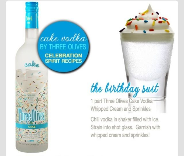 Birthday Cake Vodka Drinks
 BIRTHDAY CAKE VODKA Fomanda Gasa