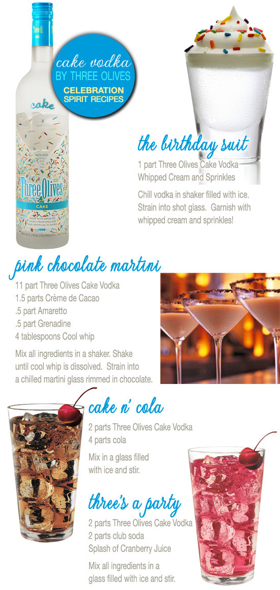 Birthday Cake Vodka Drinks
 Cake Recipe Birthday Cake Vodka Drink Recipes