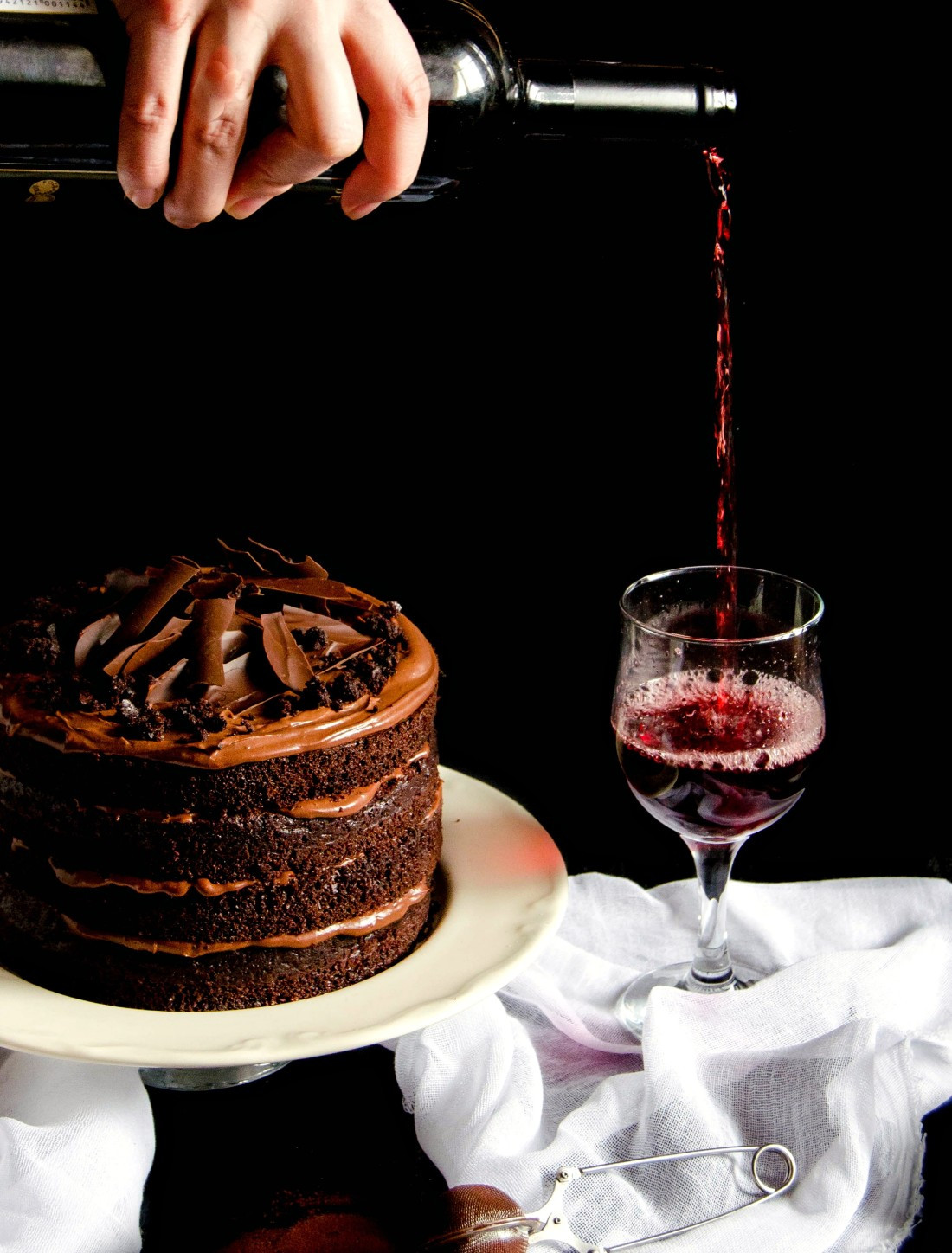 Birthday Cake Wine
 Red WIne Chocolate Cake Tort cu ciocolata si vin rosu