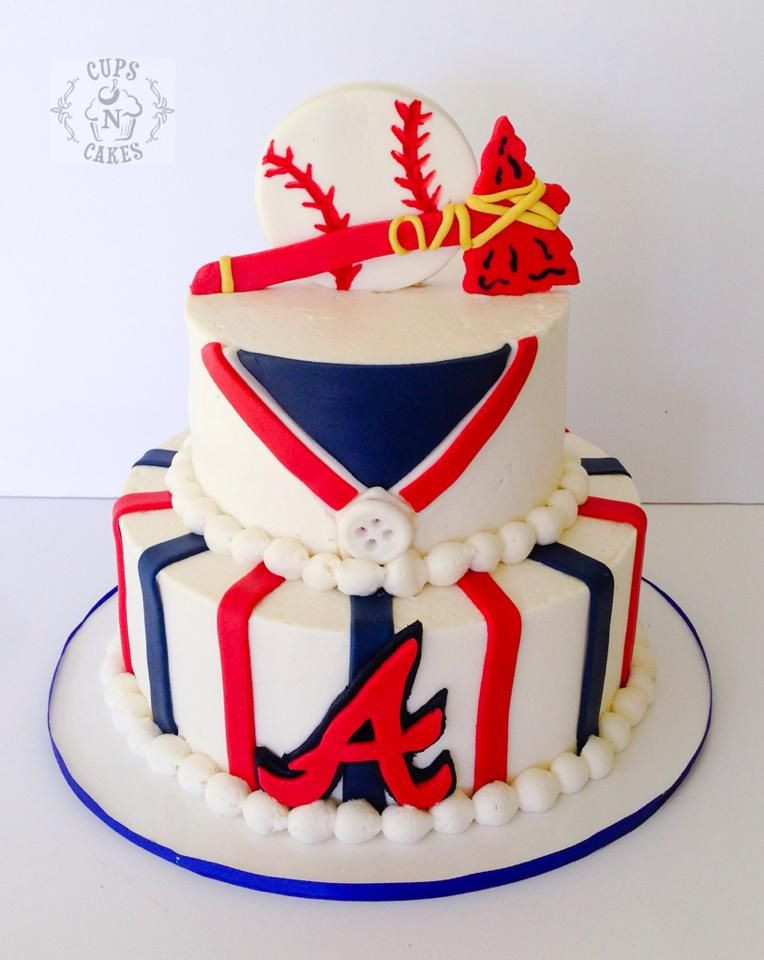 Birthday Cakes Atlanta
 Atlanta braves cake