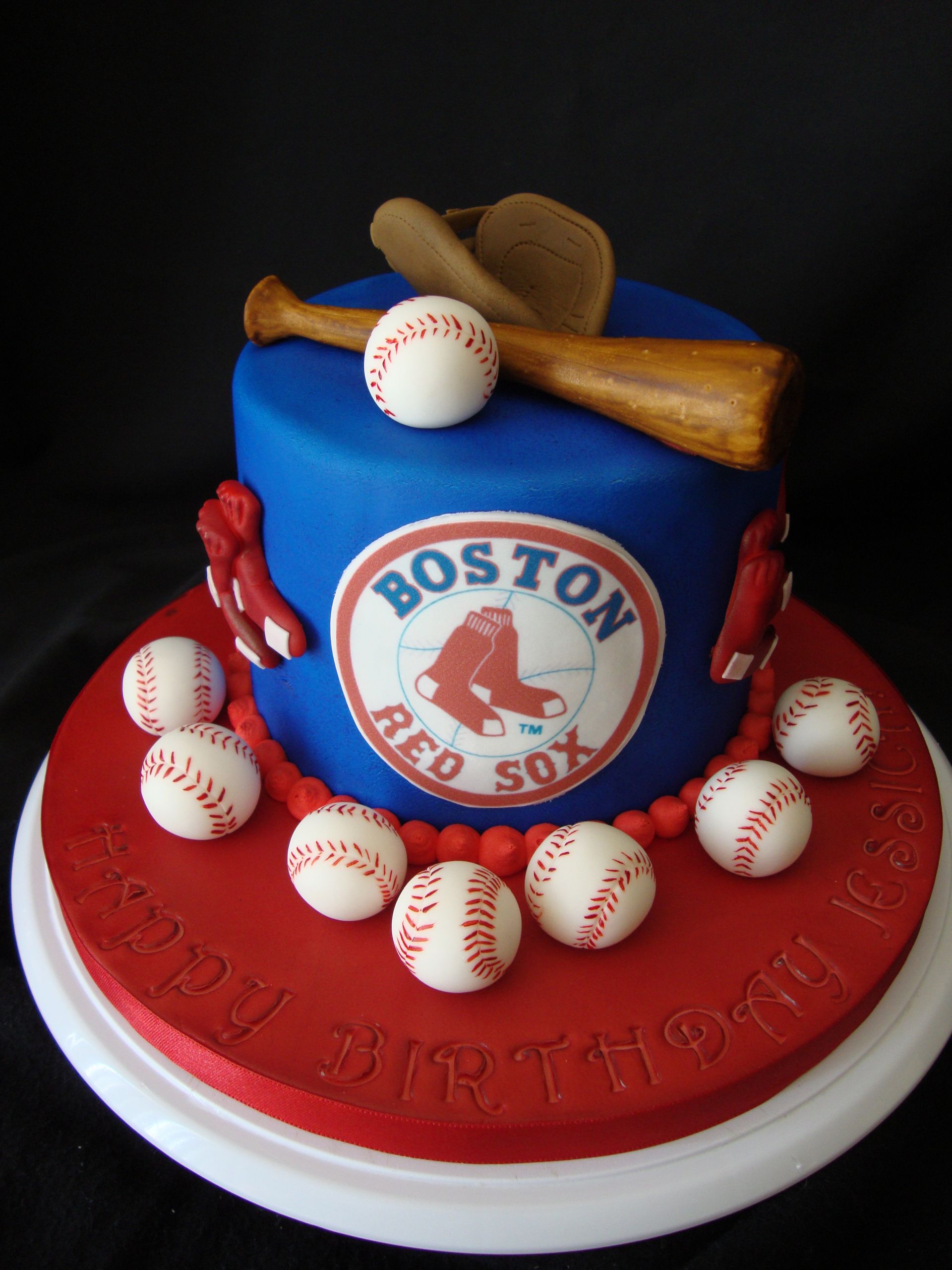 Birthday Cakes Boston
 Boston Red Sox Birthday Cake