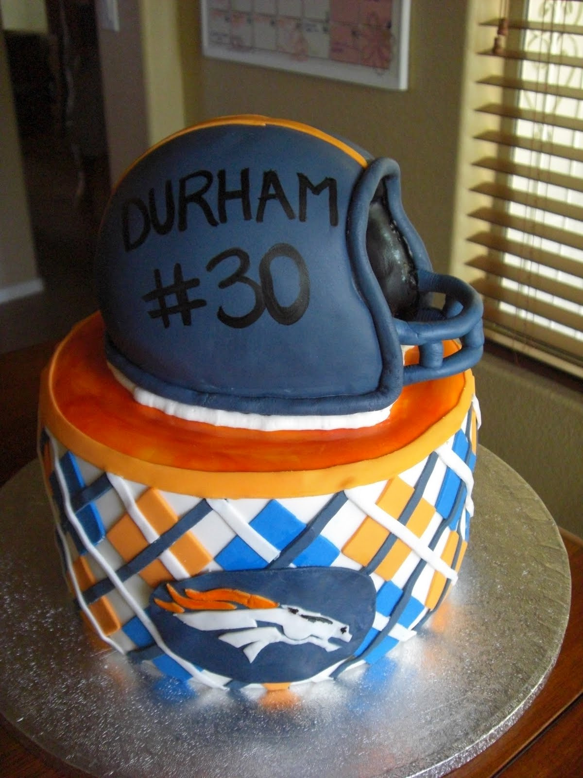 Birthday Cakes Denver
 The Cake Shoppe Denver Broncos Birthday Cake