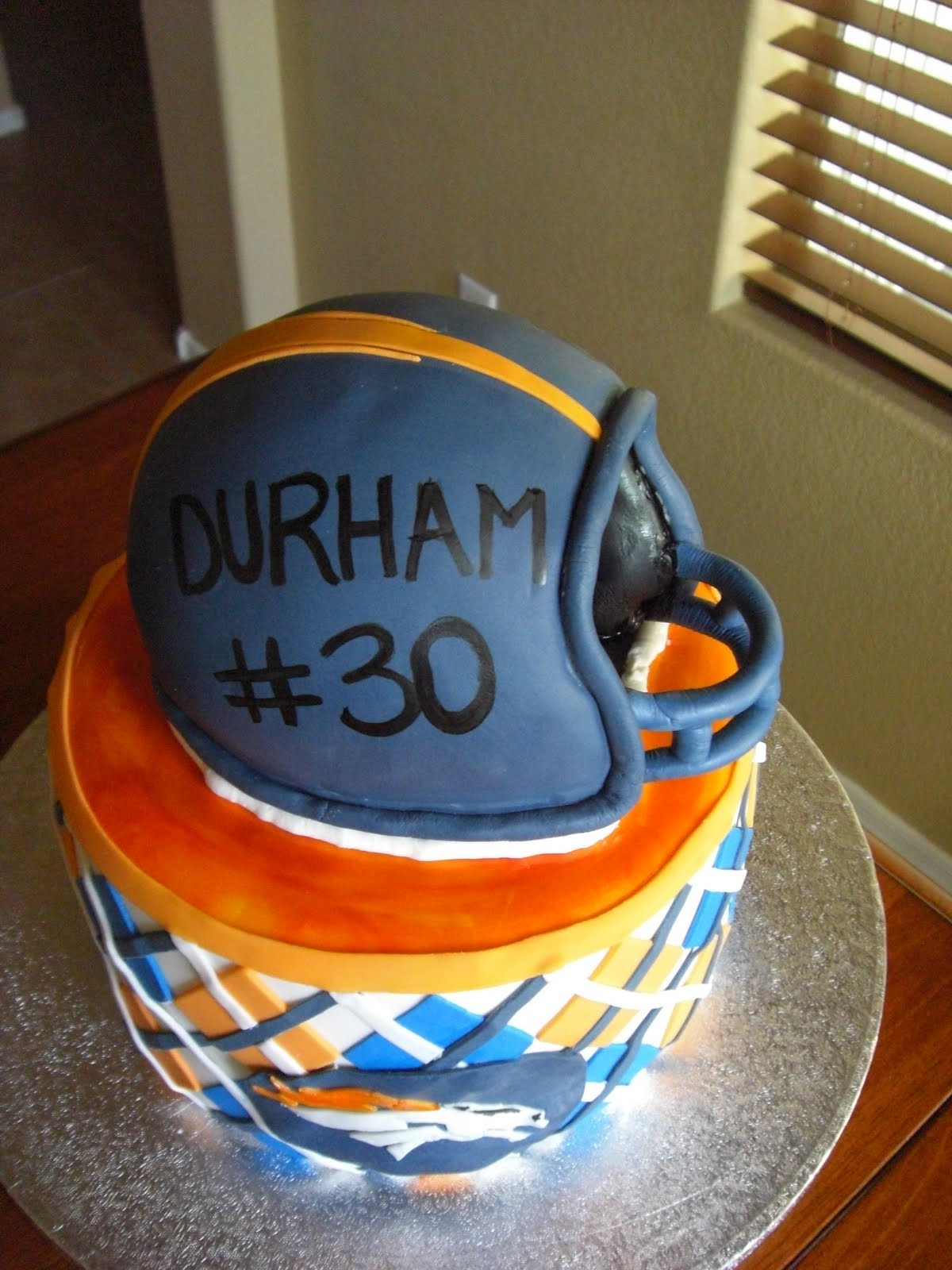 Birthday Cakes Denver
 The Cake Shoppe Denver Broncos Birthday Cake