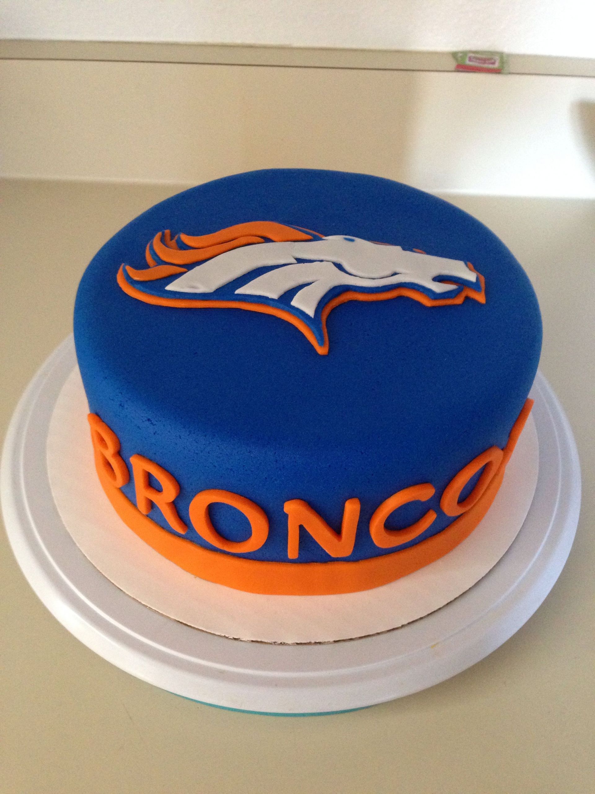 Birthday Cakes Denver
 Broncos Cake