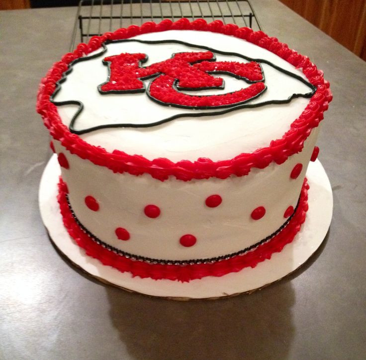 Birthday Cakes Kansas City
 23 best Kansas City Chiefs Cakes images on Pinterest