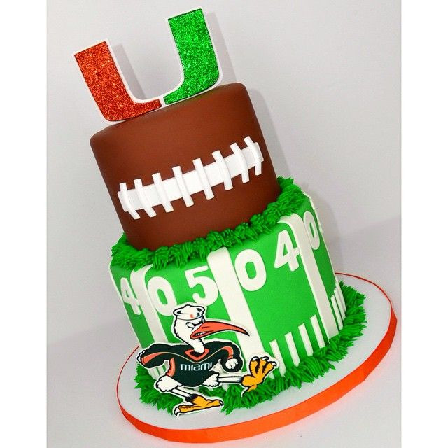 Birthday Cakes Miami
 U of Miami Hurricanes Cake Cakes Gallery
