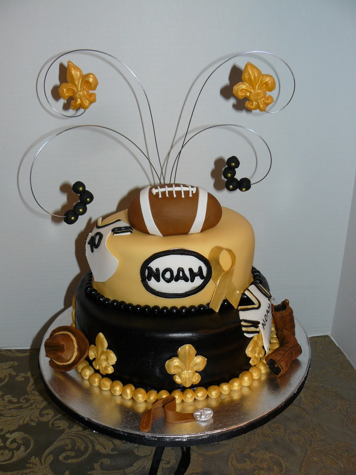 Birthday Cakes New Orleans
 The Woodlands Cake Boutique New Orleans Saints