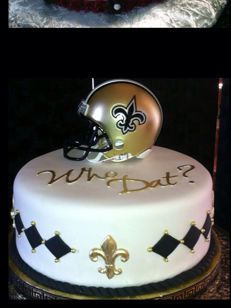 Birthday Cakes New Orleans
 New Orleans Saints Cake Want this for my birthday