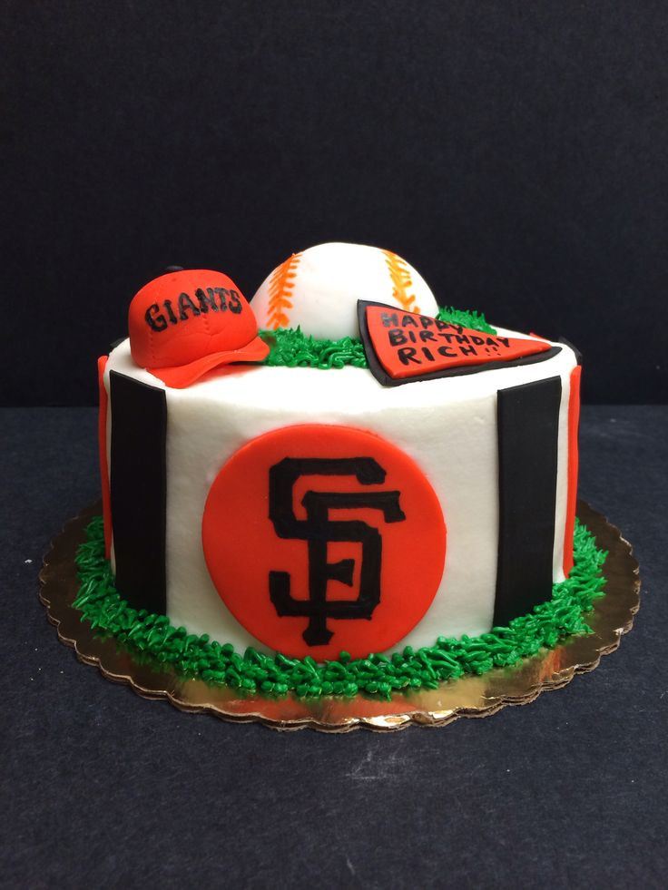 Birthday Cakes San Francisco
 San Francisco Giants birthday cake Zack