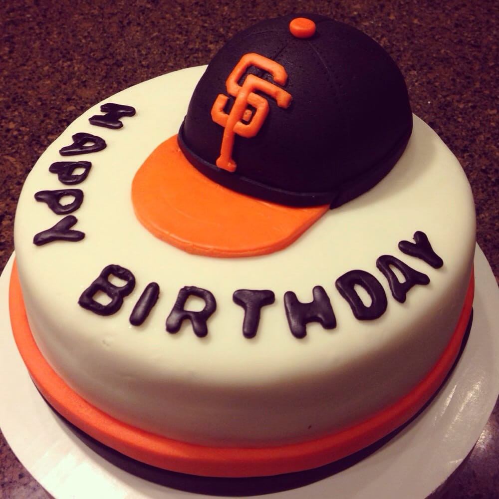 Birthday Cakes San Francisco
 SF Giants themed birthday cake fondant Yelp