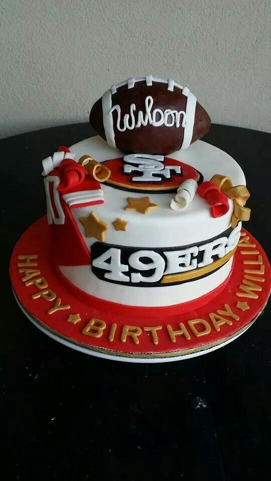 Birthday Cakes San Francisco
 17 Best images about 49ers Cakes on Pinterest