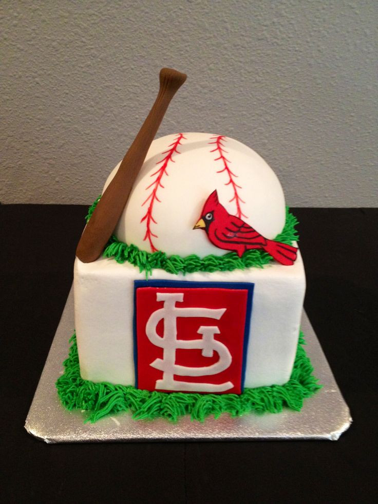 Birthday Cakes St Louis
 106 best Cakes Sports St Louis Cardinals images on