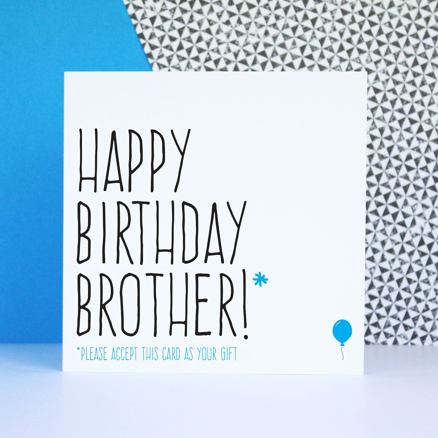 Birthday Card For Brother
 Funny brother birthday card Birthday card for brother Happy