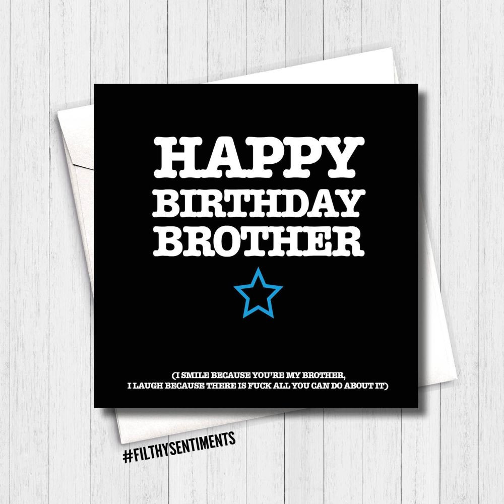 Birthday Card For Brother
 brother funny card funny birthday card