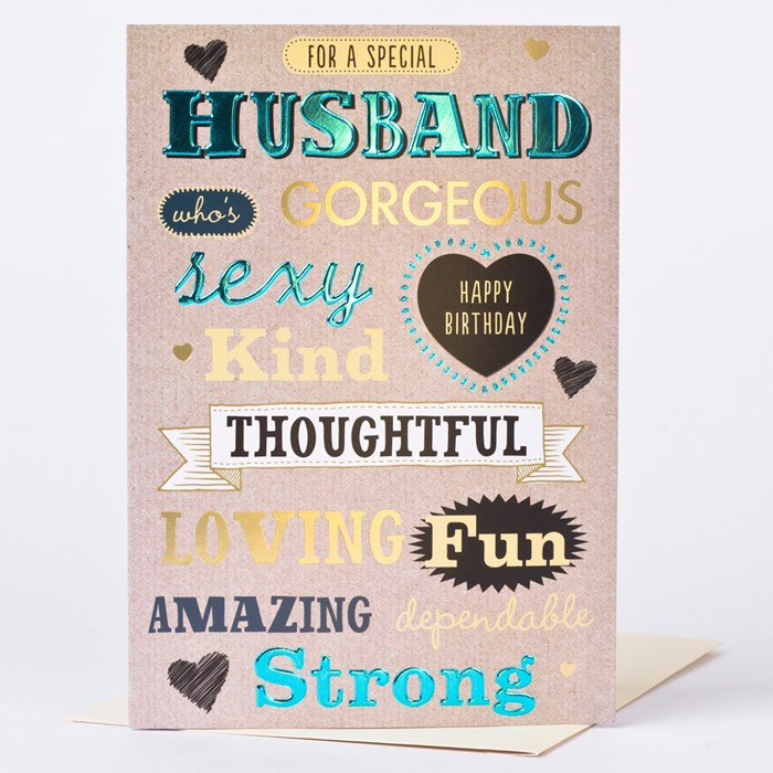 Birthday Card For Husband
 Birthday Card Husband Who s Gorgeous