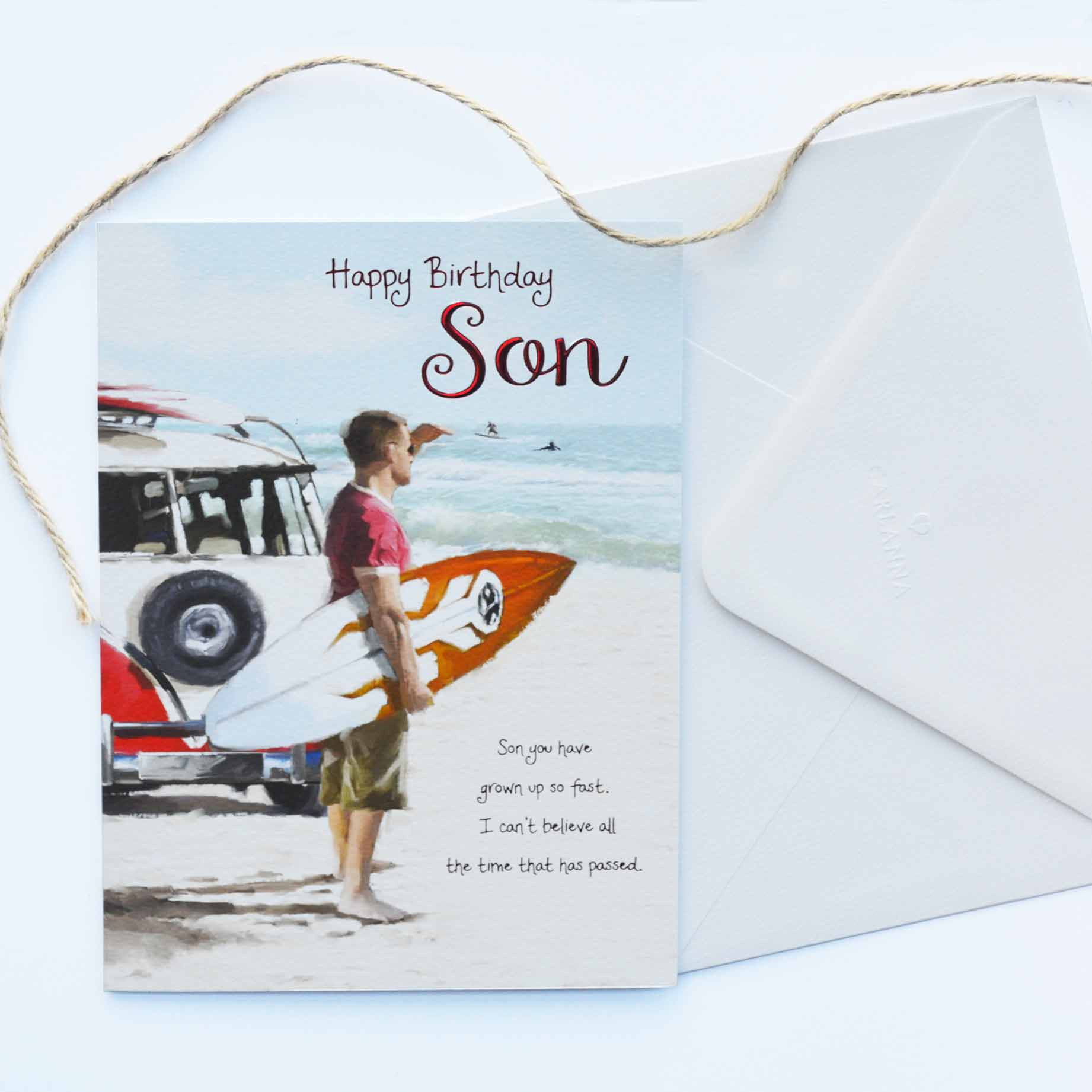 Birthday Card For Son
 Son Birthday Card Garlanna Greeting Cards