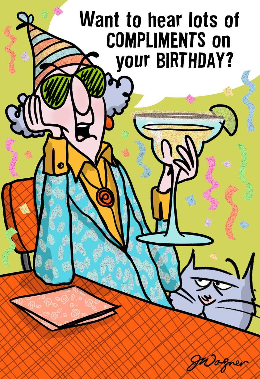 Birthday Card Funny
 My pliments Funny Birthday Card Greeting Cards Hallmark