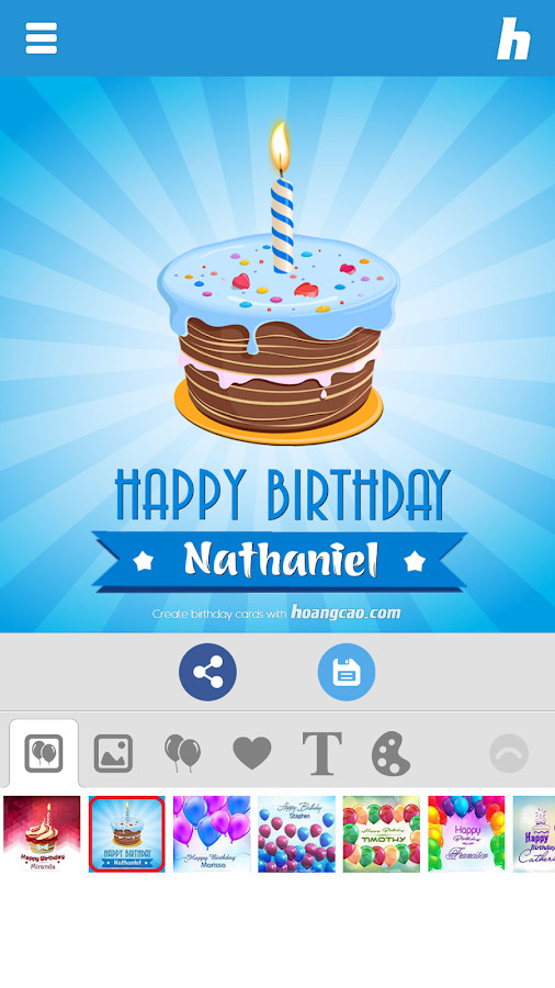 Birthday Cards App
 Happy Birthday Card Maker Android Apps on Google Play