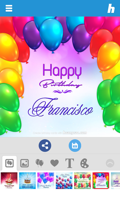 Birthday Cards App
 Happy Birthday Card Maker Android Apps on Google Play