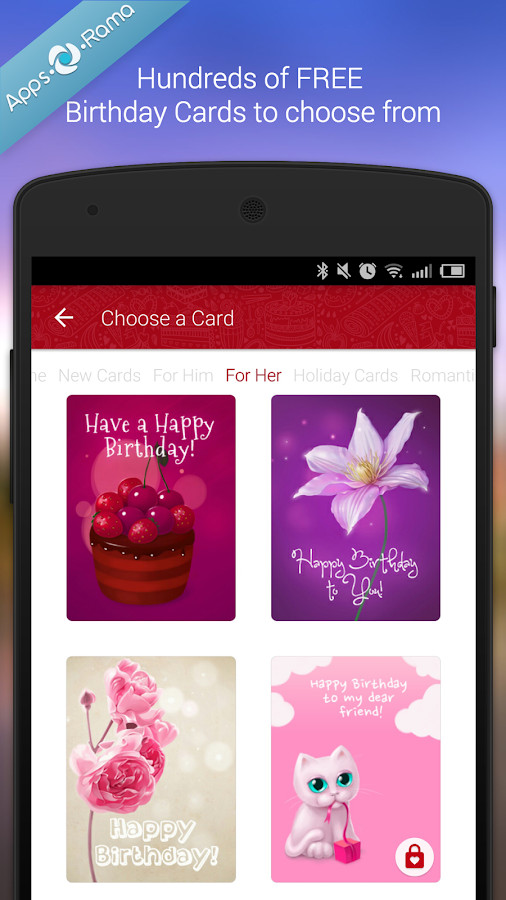 Birthday Cards App
 Birthday Cards for Android Apps on Google Play