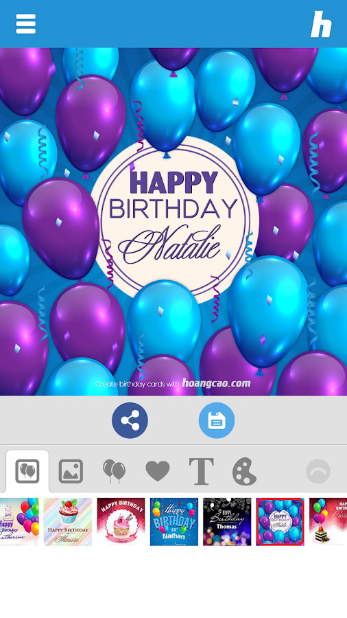 Birthday Cards App
 Happy Birthday Card Maker Android Apps on Google Play