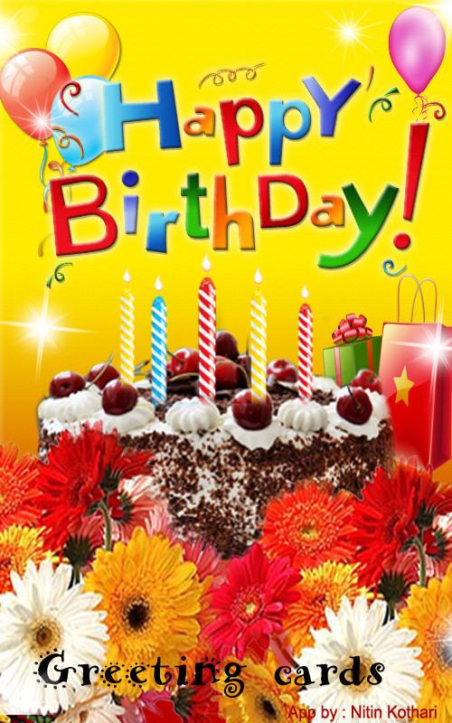 Birthday Cards App
 Birthday Greeting Cards Android Apps on Google Play